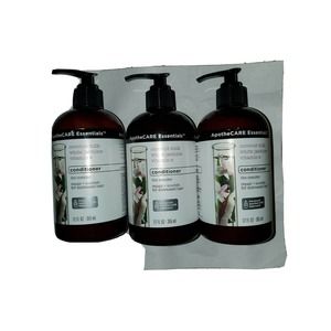 3PK ApotheCARE Essentials Conditioner The Mender Coconut Milk, White Jasmine